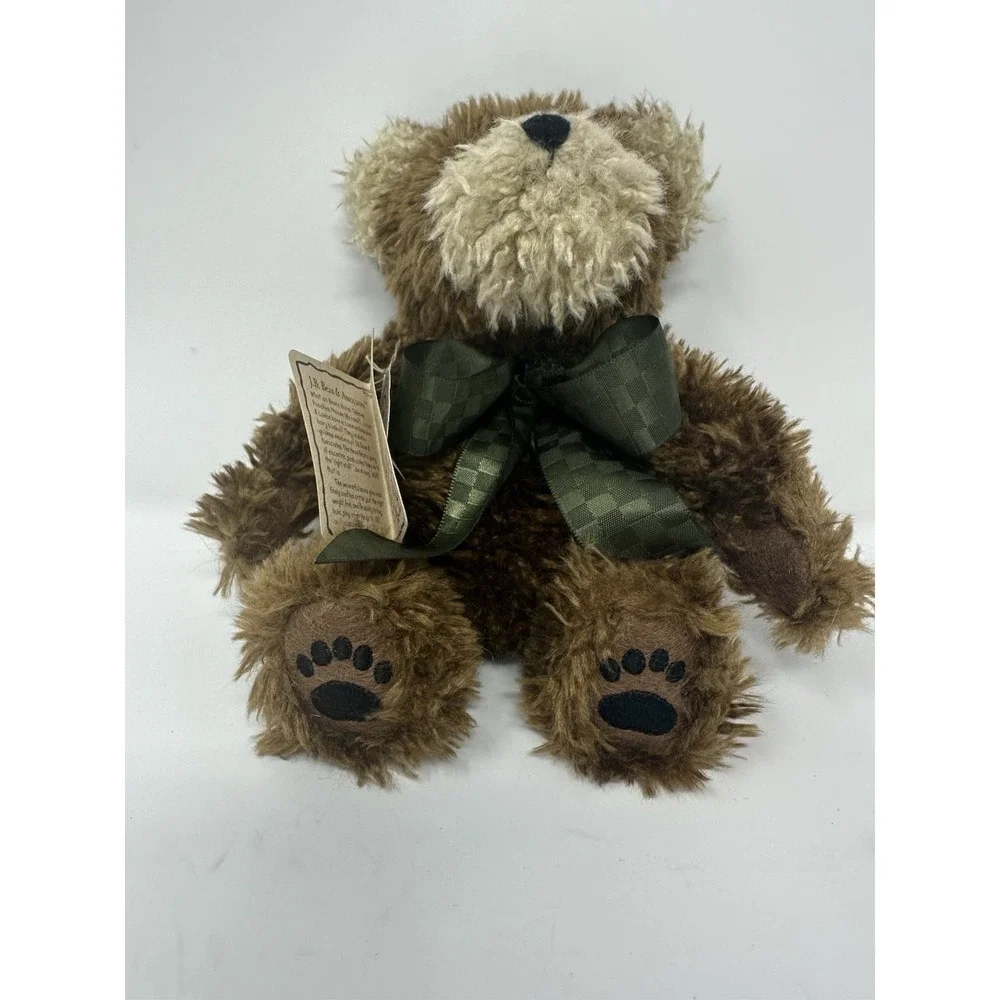 Retired Vintage Weighted Boyds Bears Bingle Beartoes Jointed Brown Bear.